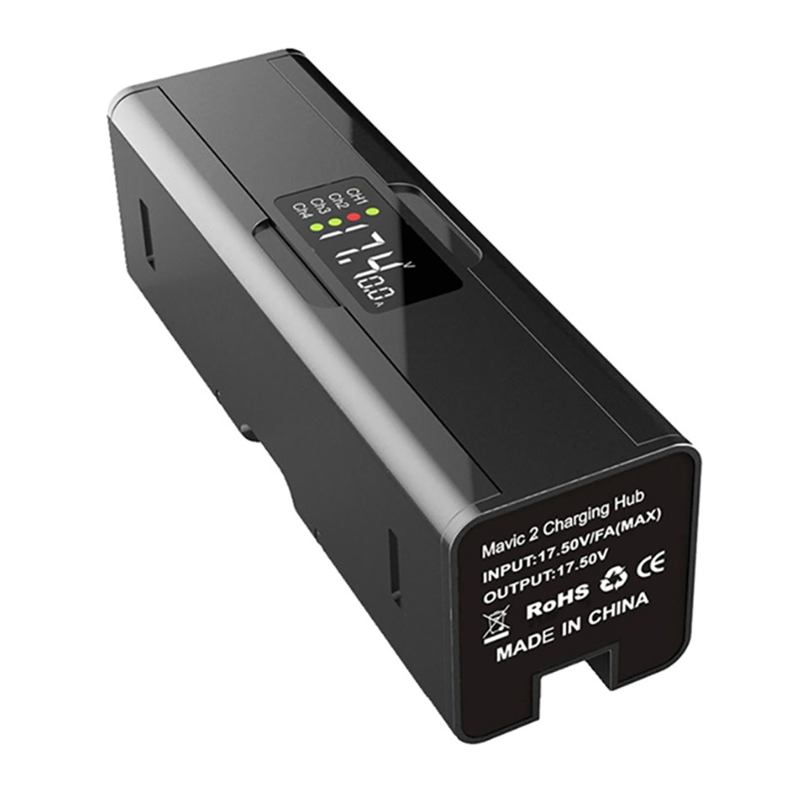 Drone Charging Hub - LED-Display 4-in-1 Batterieladegerät für DJI Mavic