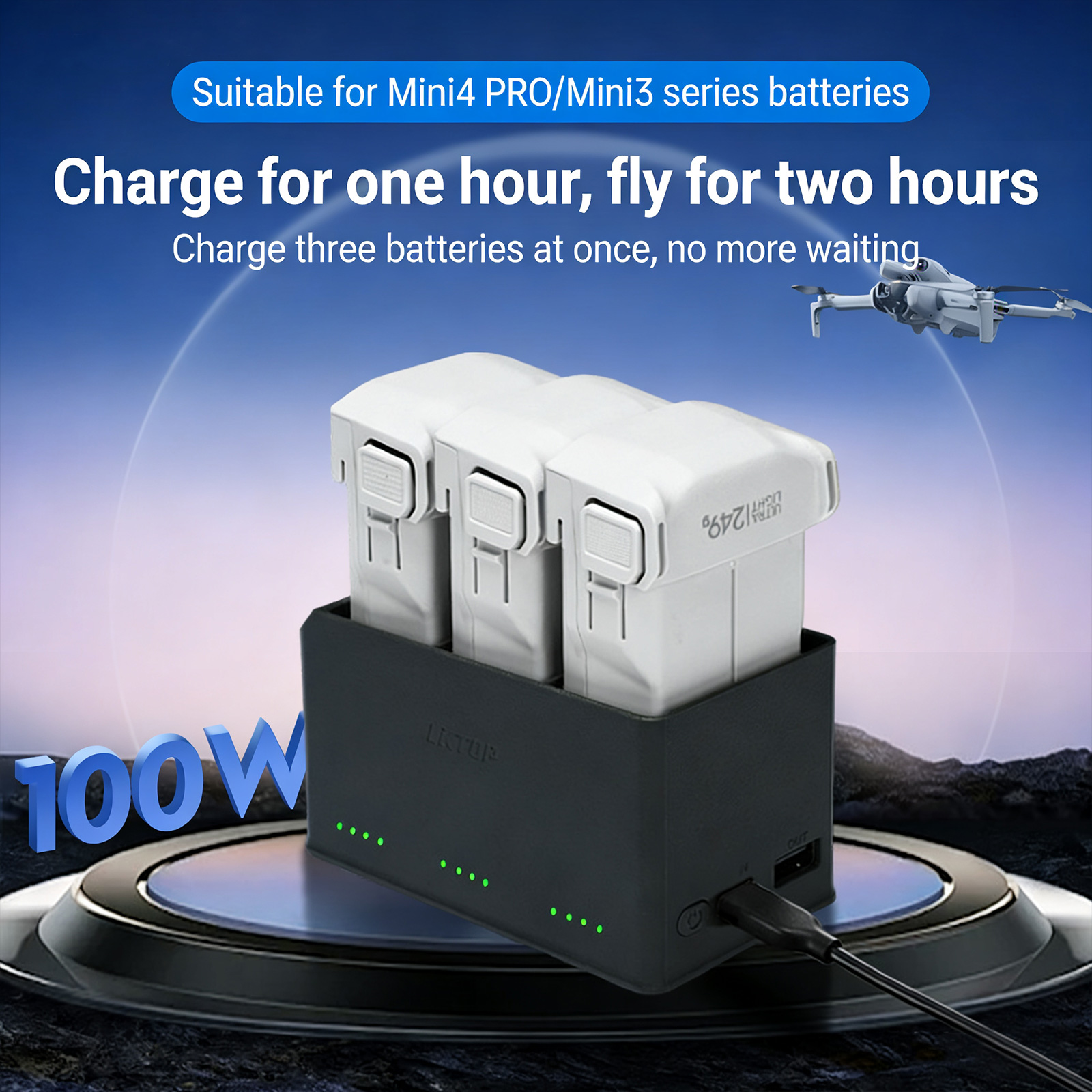 Batterieladegerät-Manager für  – Drone Charging Hub Bewertung und Preis