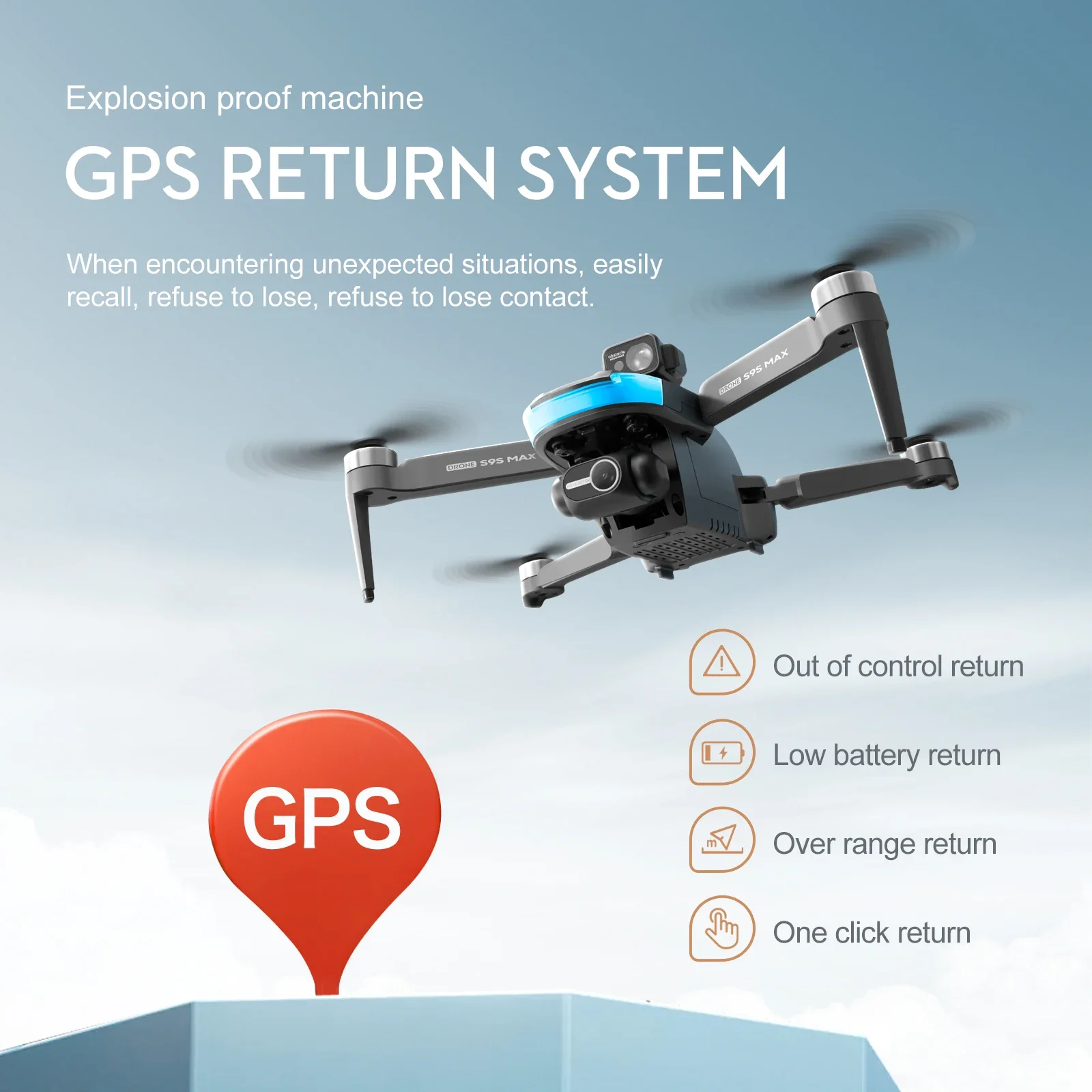 NEUE S9S MAX MINI Drone 4K 2-A – Drone Controller Screen Bewertung und Preis