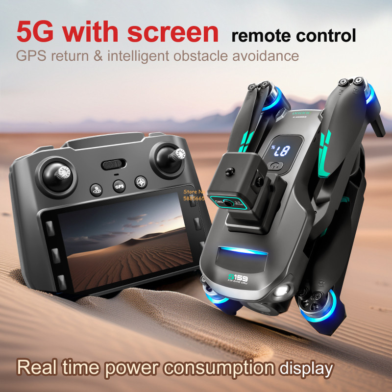 8K Dual Kamera 5G WIFI FPV Fer – Drone Controller Screen Bewertung und Preis