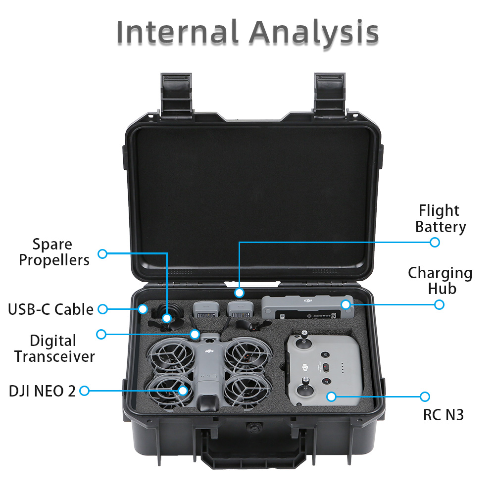 Für DJI NEO 2 Fall Tasche Expl – Drone Hard Shell Case Bewertung und Preis