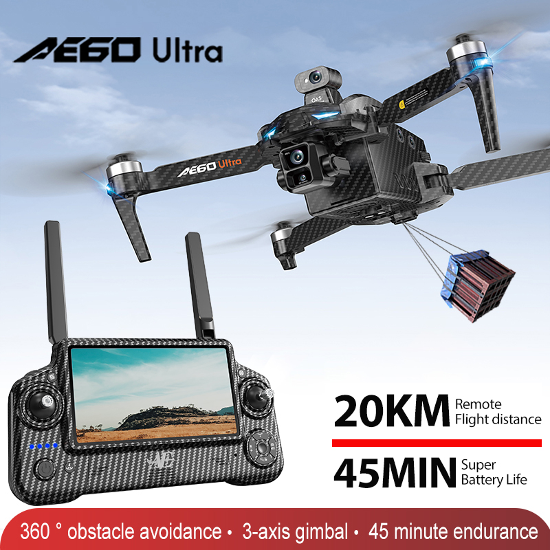 AE60 GPS Drone Professionelle  – Drone Controller Screen Bewertung und Preis